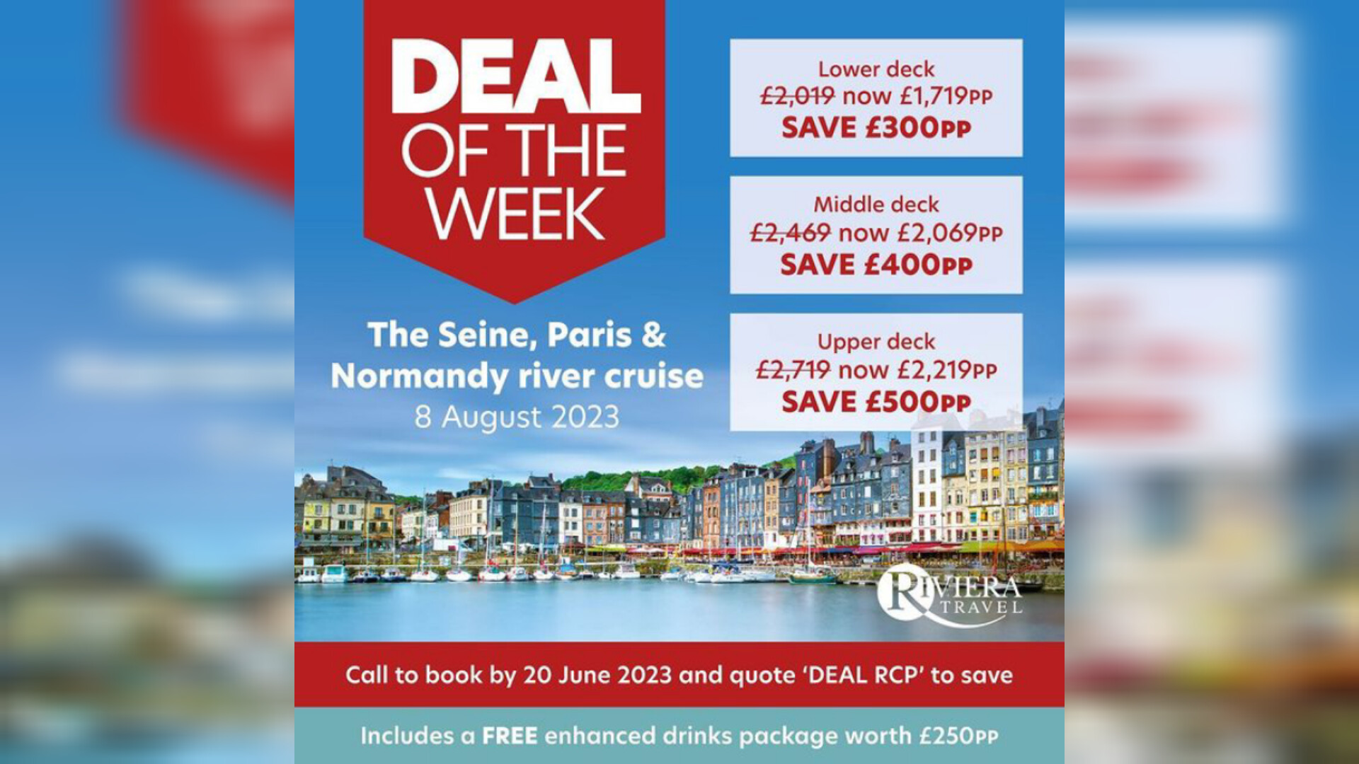 Riviera Travel Deal Of The Week: Book By 20th June - Travel Pursuit