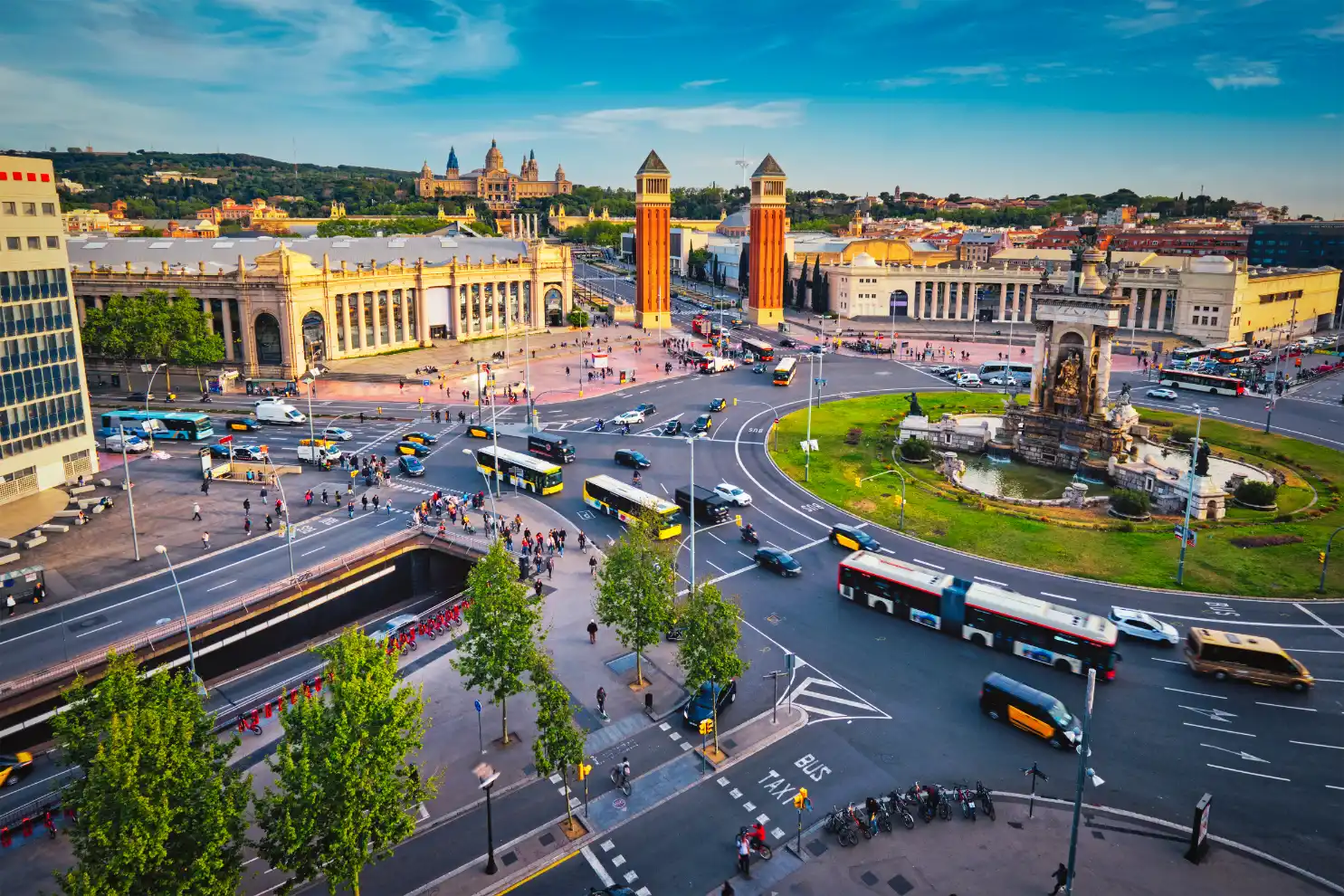 Barcelona Plaza Spain