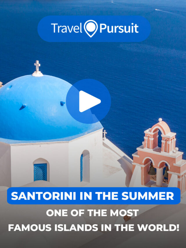 Santorini Summer Poster