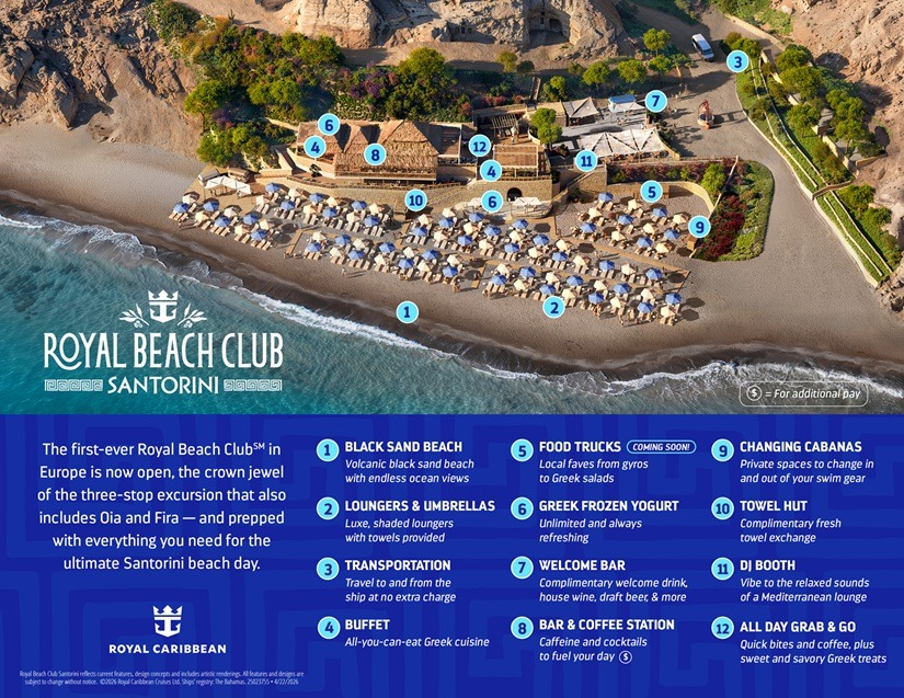 Royal Beach Club Santorini